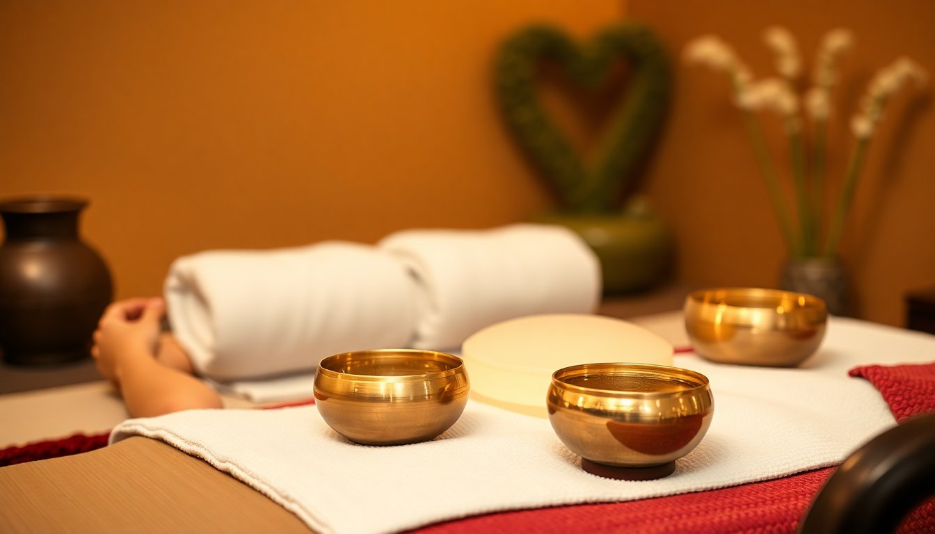 Massage aux Bols Tibétains